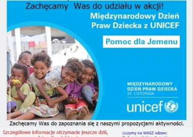 Międzynarodowy Dzień Praw Dziecka z UNICEF