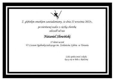 WYRAZY WSPÓŁCZUCIA