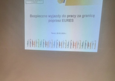 SPOTKANIE Z PRACOWNIKIEM WOJEWÓDZKIEGO URZĘDU PRACY