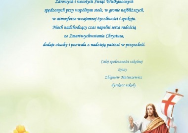 ŻYCZENIA WIELKANOCNE