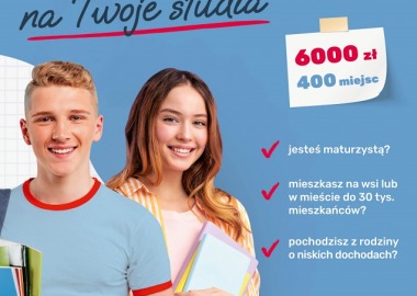 Stypendium „Pierwszy Rok” na studia – rekrutacja już trwa!