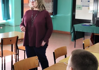 Co dalej po maturze? Wizyta doradczyni zawodowej z MUP w naszej szkole.